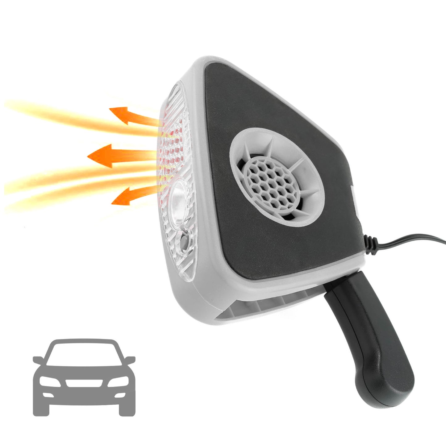12v Auto Heater/Defroster with Light