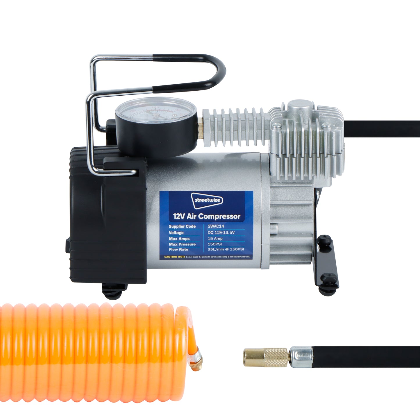 150PSI 12V Kruga Metal Air Compressor