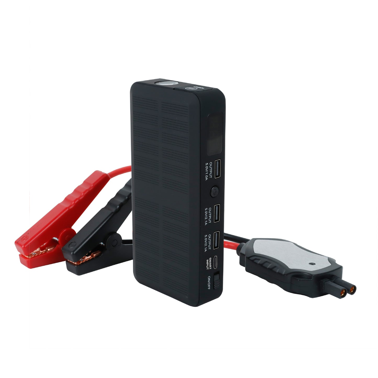 600 Amp Emergency Jump Starter & Portable Power Bank With Digital Display