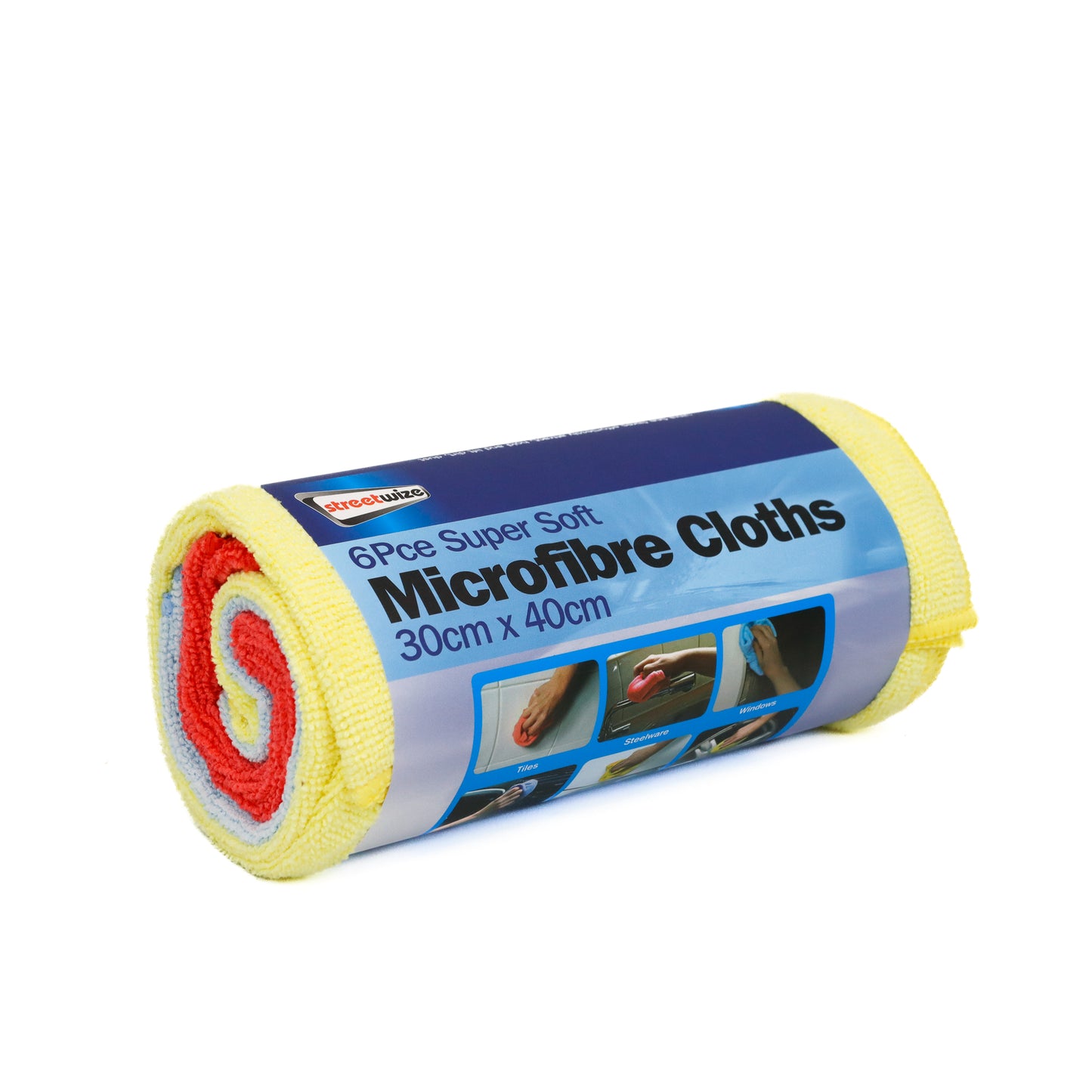 6 Pack of Microfibre Cloths