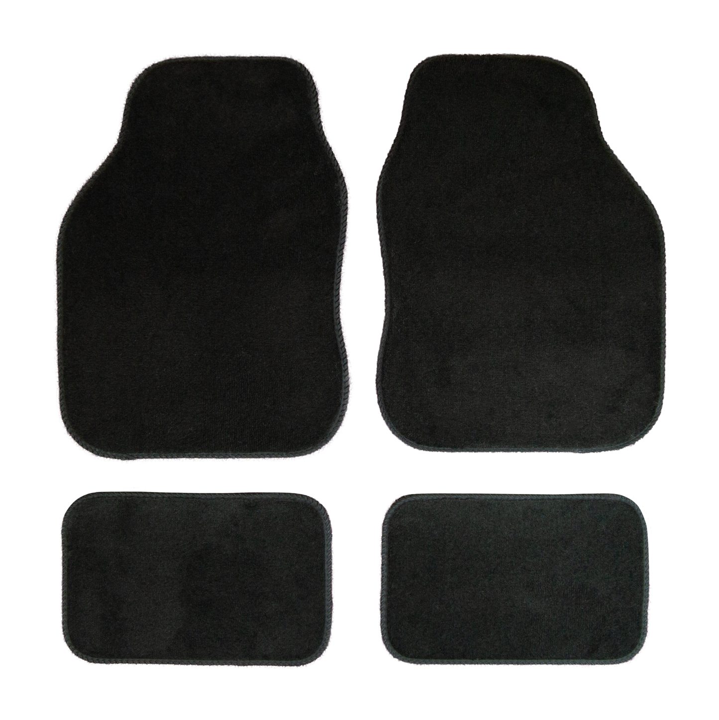 AA Black Deep Pile Plush and Heel-Pad