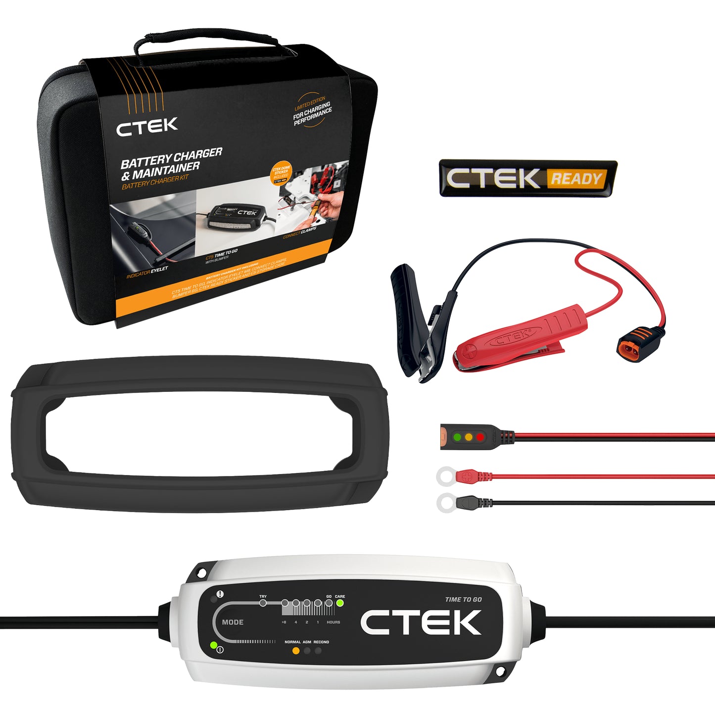 CTEK CT5 Time To Go Battery Charger Kit