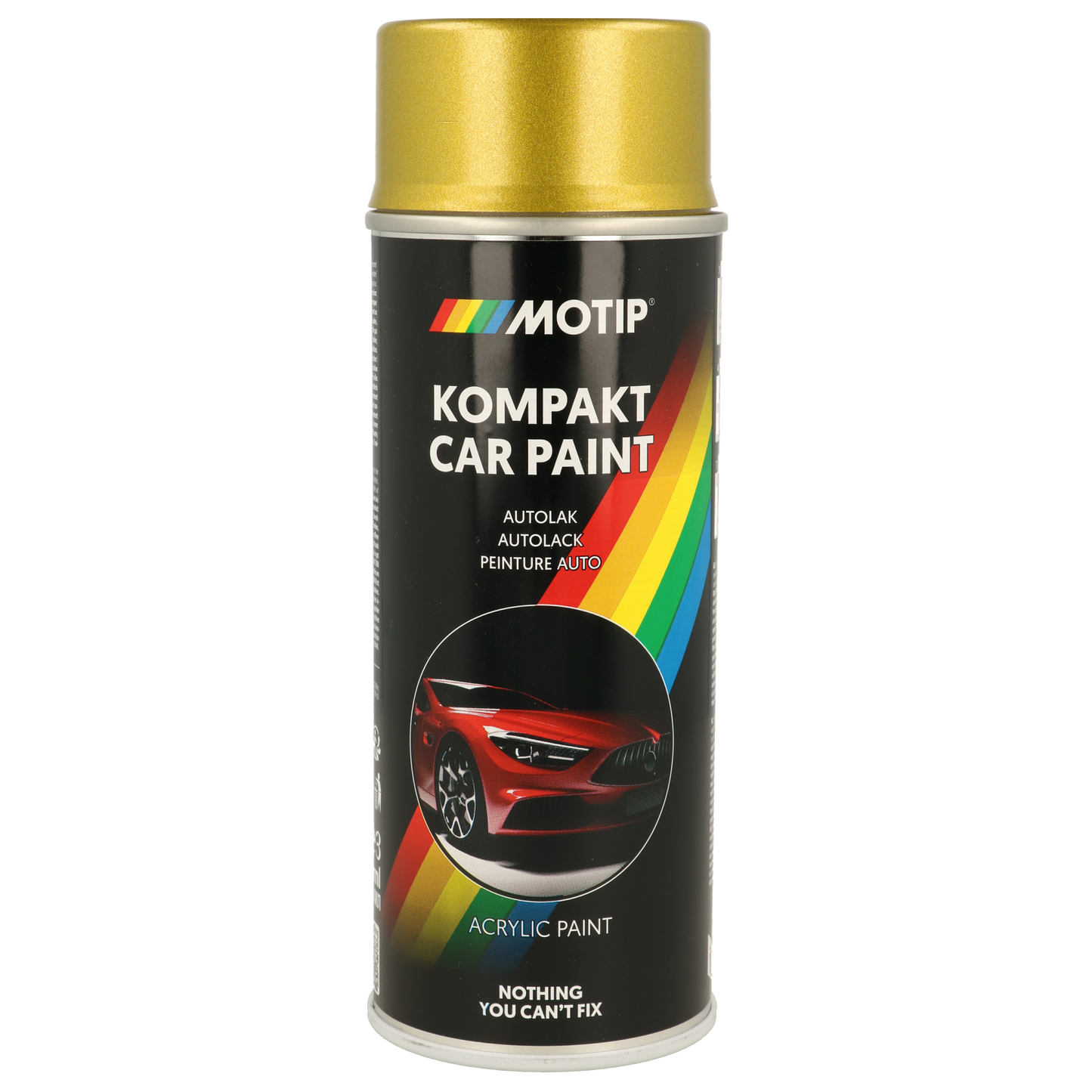 Motip Kompakt Yellow Green Metallic Spray Paint
