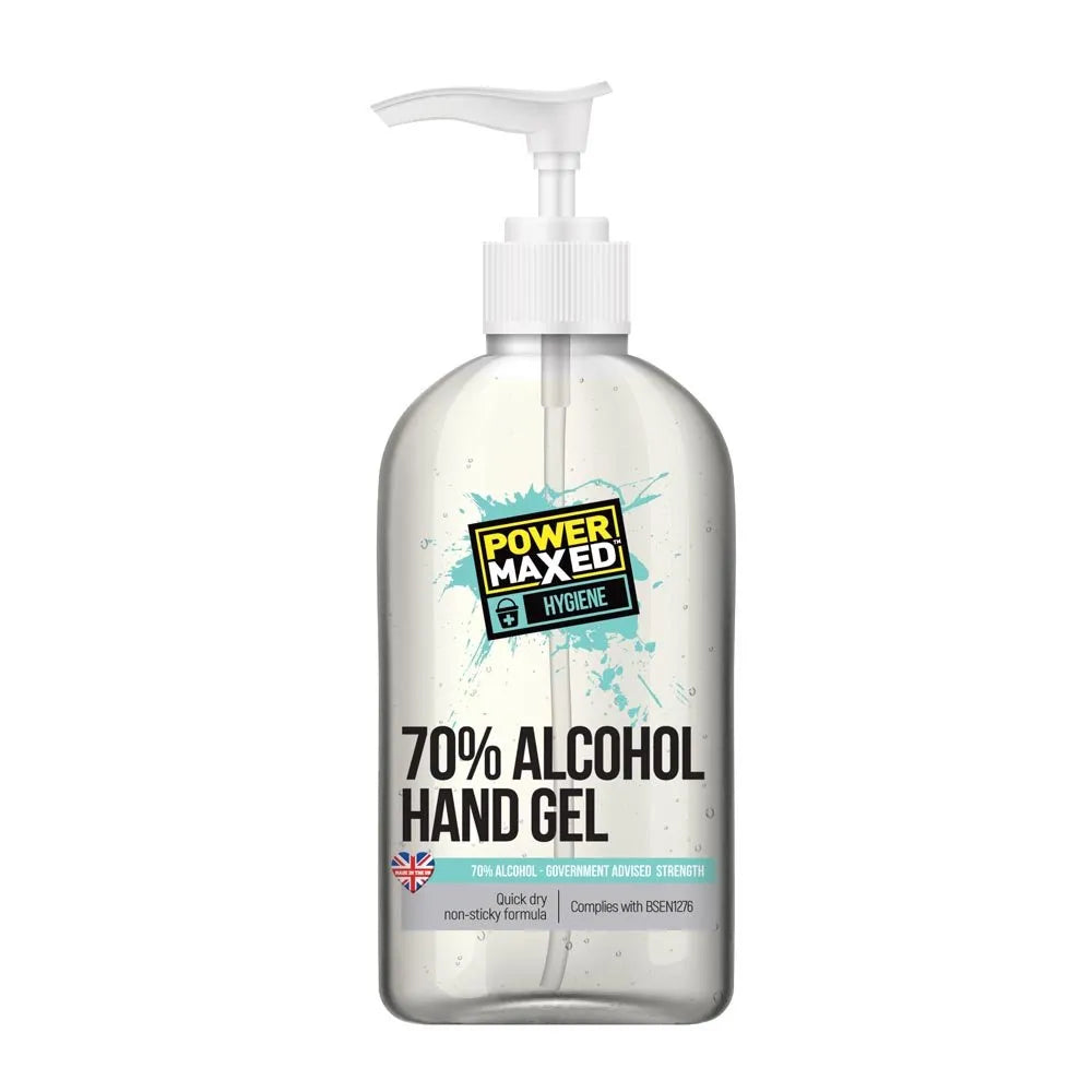 Power Maxed Alcohol Hand Sanitiser Gel 500ml