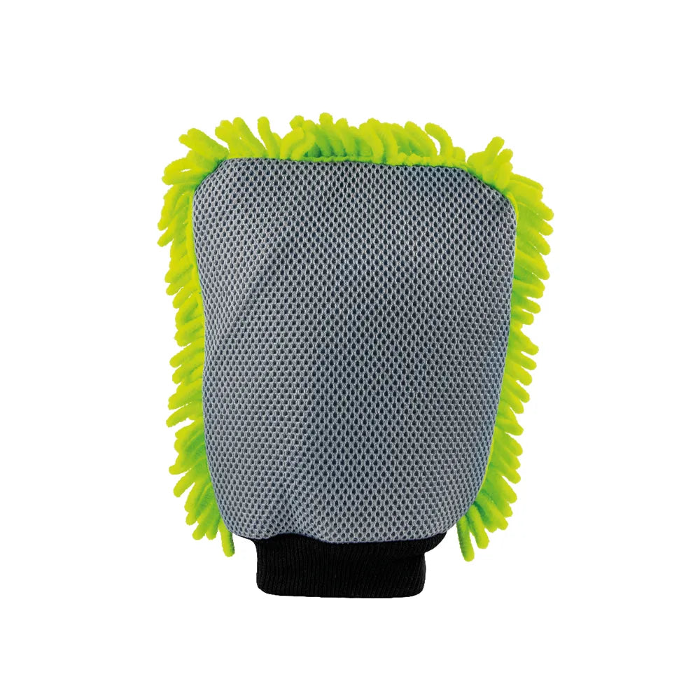 Power Maxed Microfiber Green Noodle Mitt