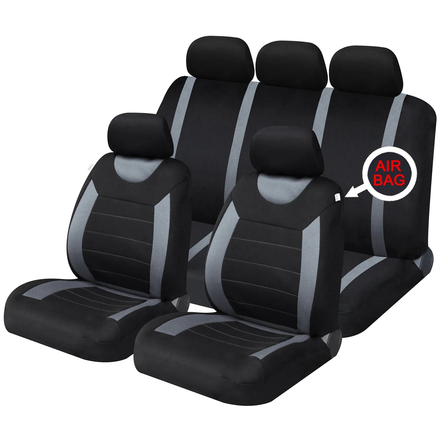 Sakura Carnaby Seat Covers Grey