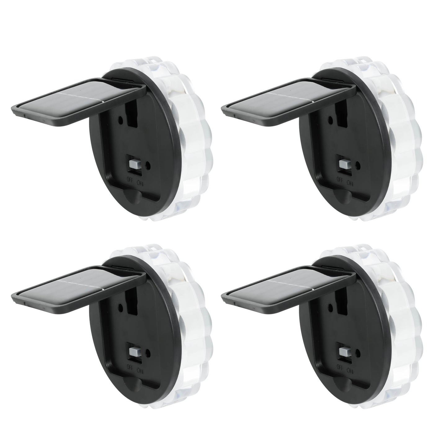 Solar Fence Star Wall Light