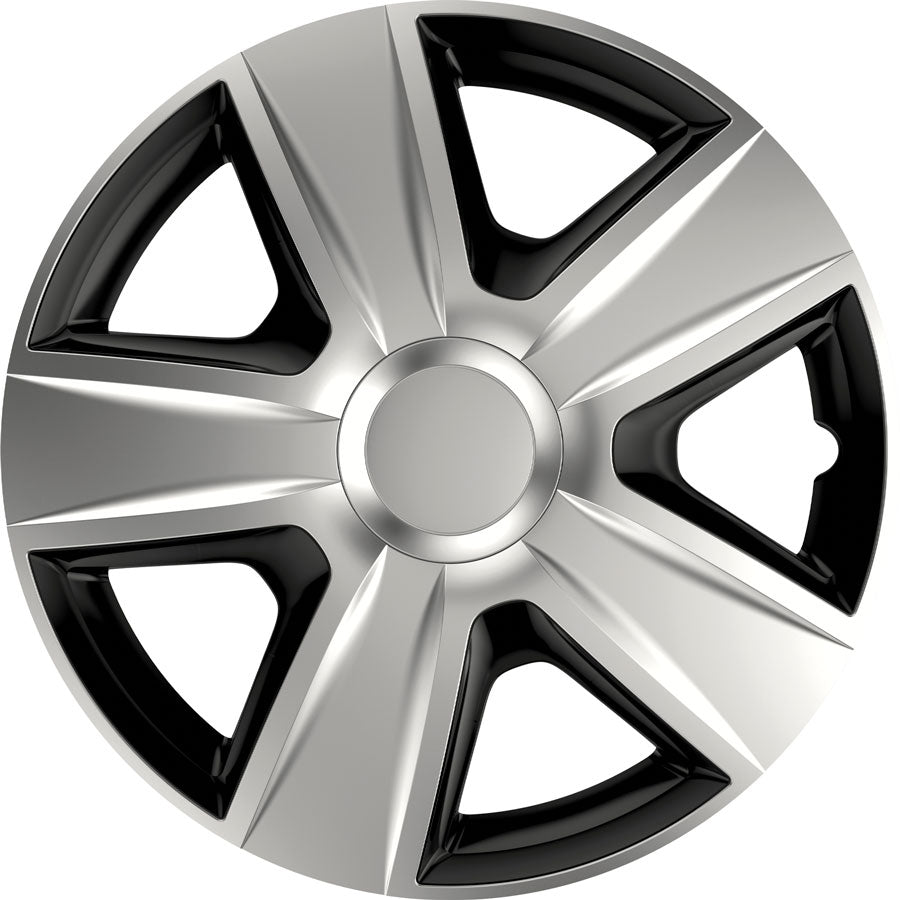 Versaco Esprit Silver/Black 16″ Wheel Trims