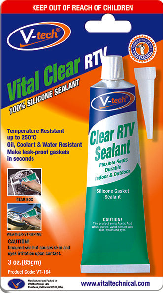 Vital Clear RTV Gasket Makers-85gm