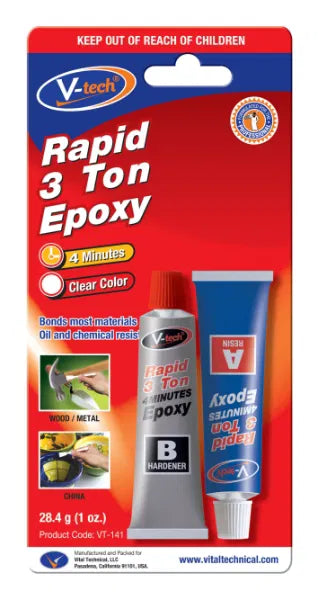 Vital Rapid 3 Ton 4 Minute Epoxy 28.4g