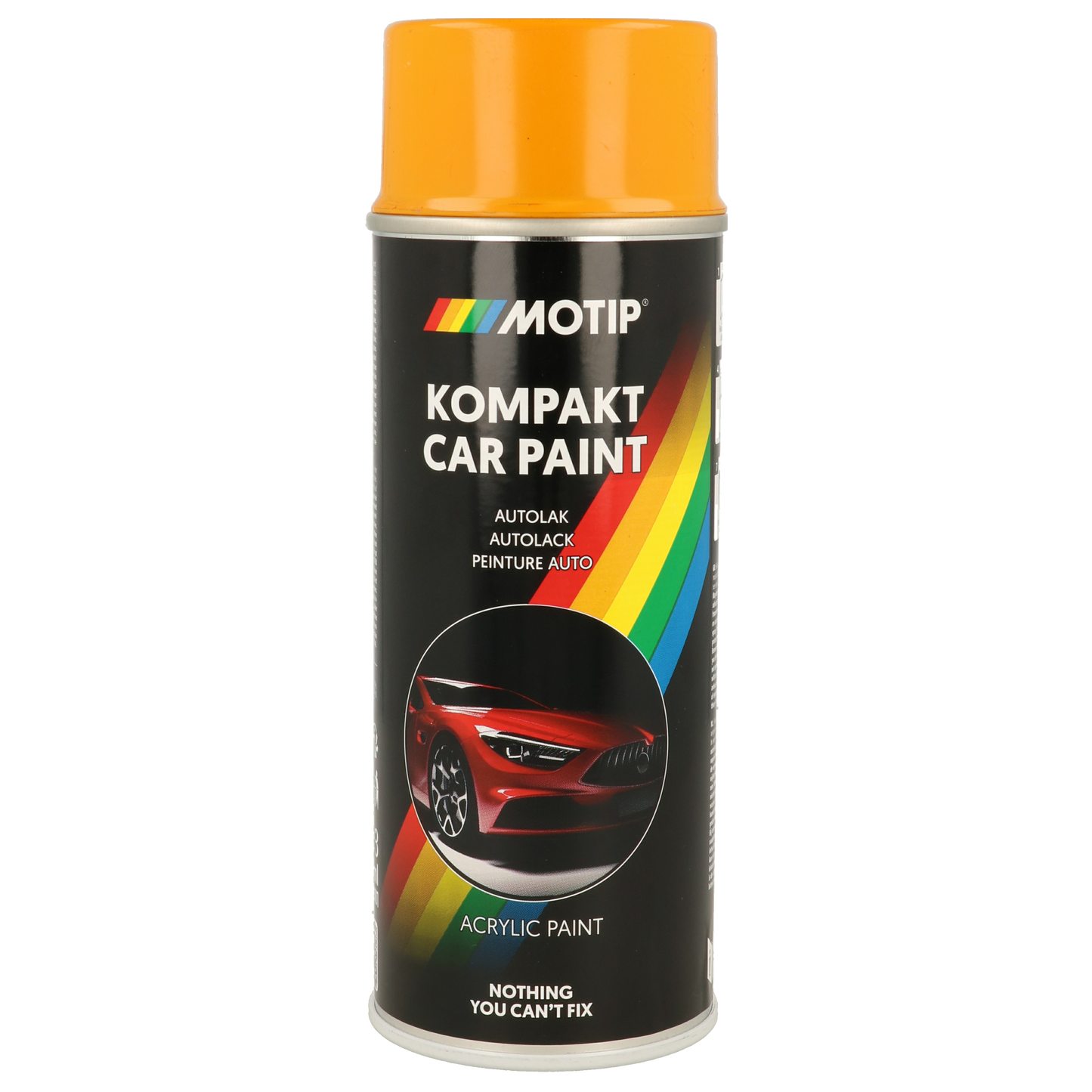 Yellow Motip Car Acrylic Spray Paint