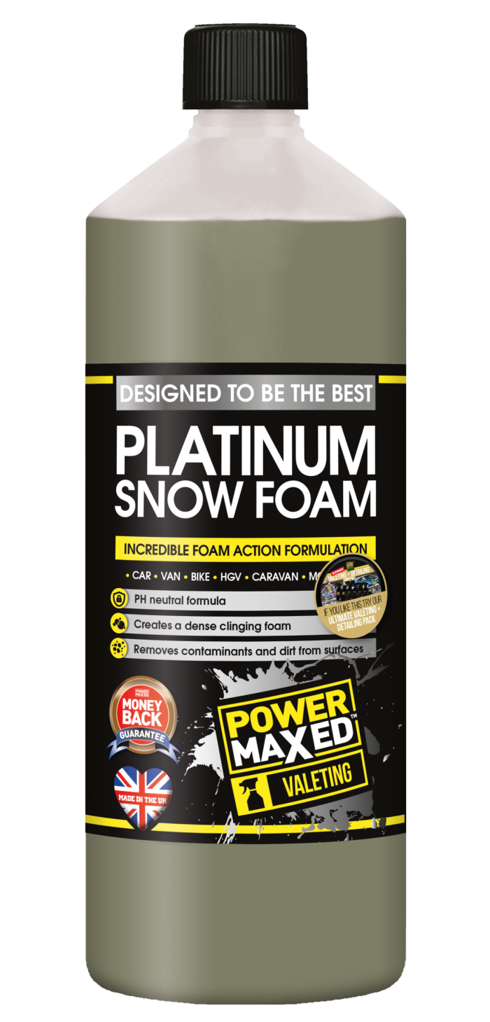 Power Maxed Platinum Snow Foam