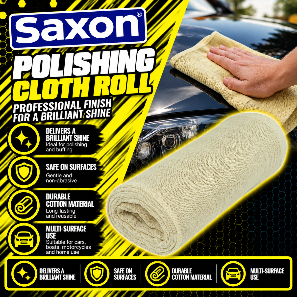 Sakura Polishing Cloth 400g for car detailing