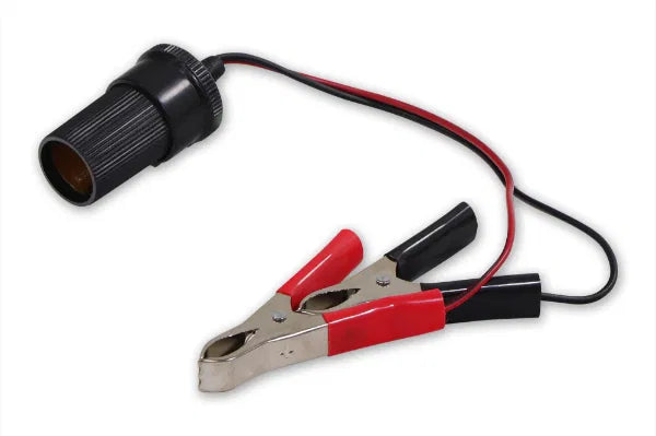 12V Auxiliary Socket With Crocodile Clips