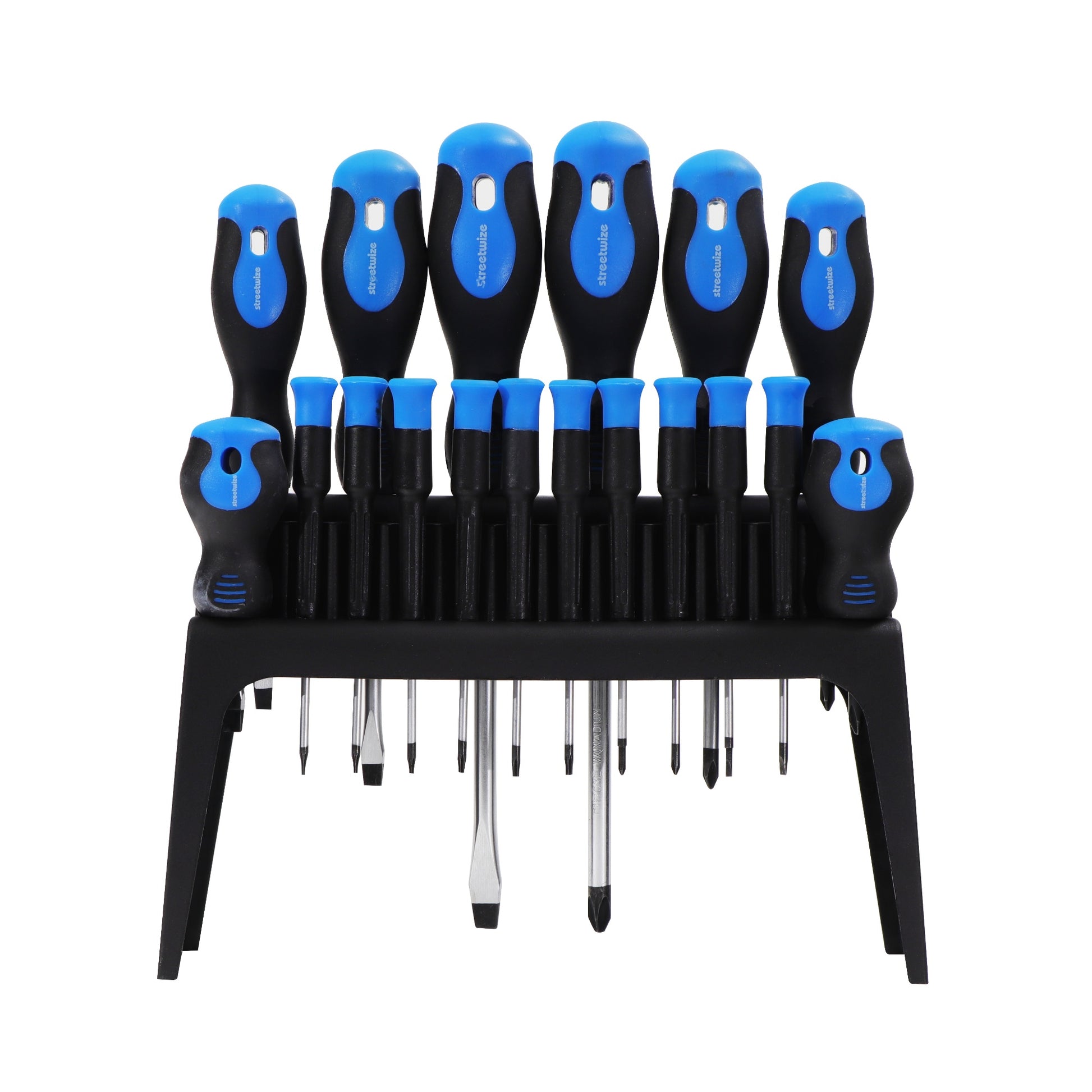 18-piece Chrome Vanadium Steel Screwdriver Set With Stand