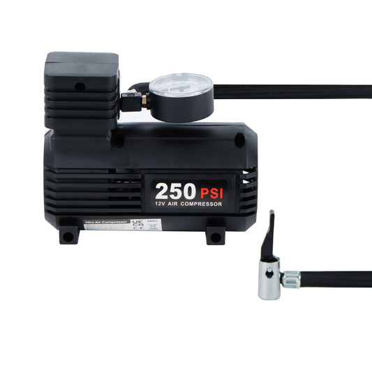 250PSI 12V Compact Analogue Air Compressor