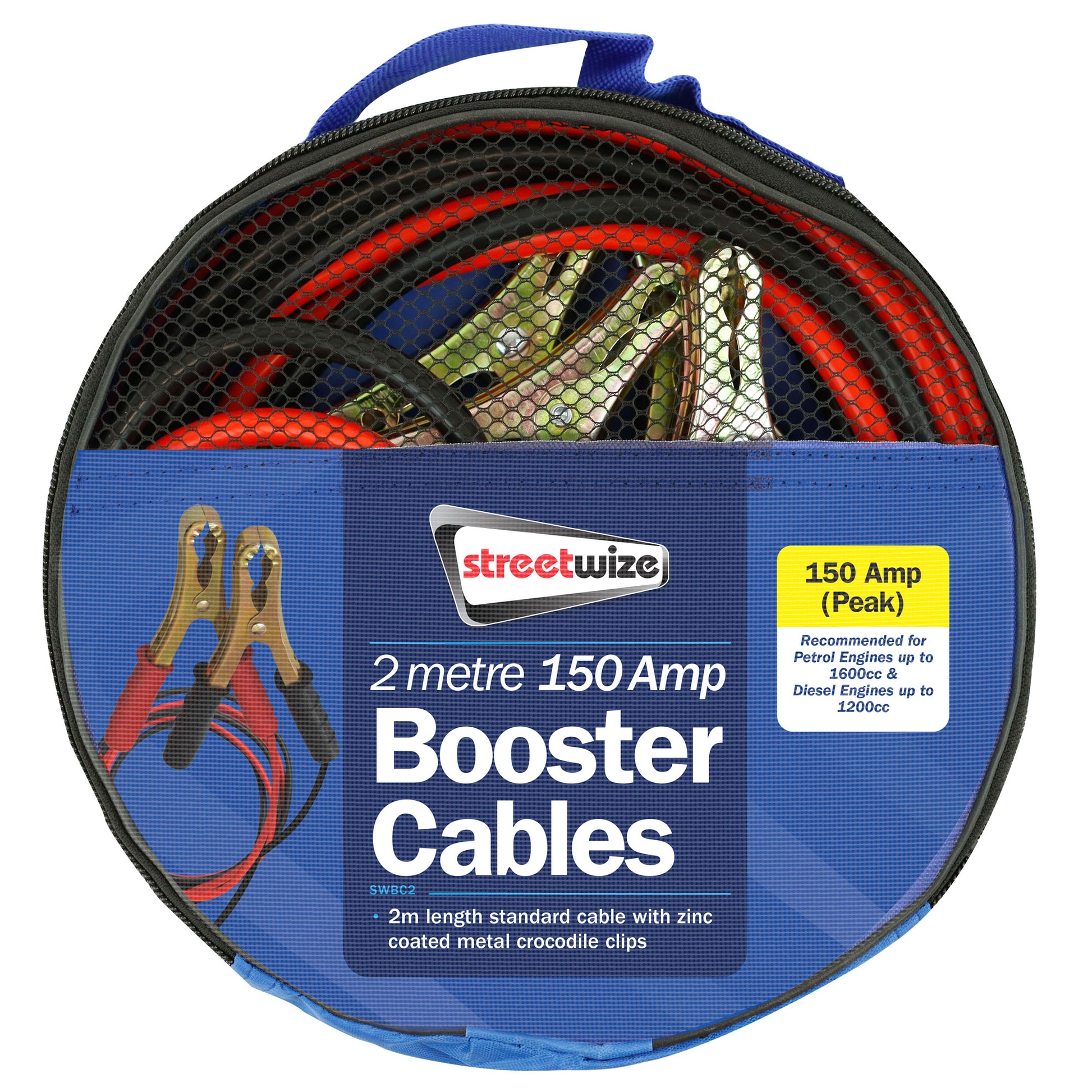 2M 150 Amp Booster Cables