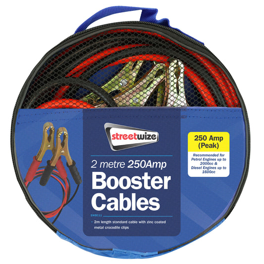 2M 250 Amp Booster Cables