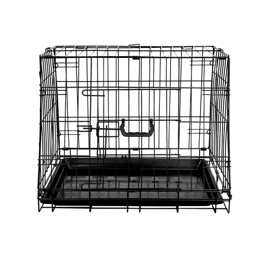 30" Folding Slanted Dog Crate - Medium