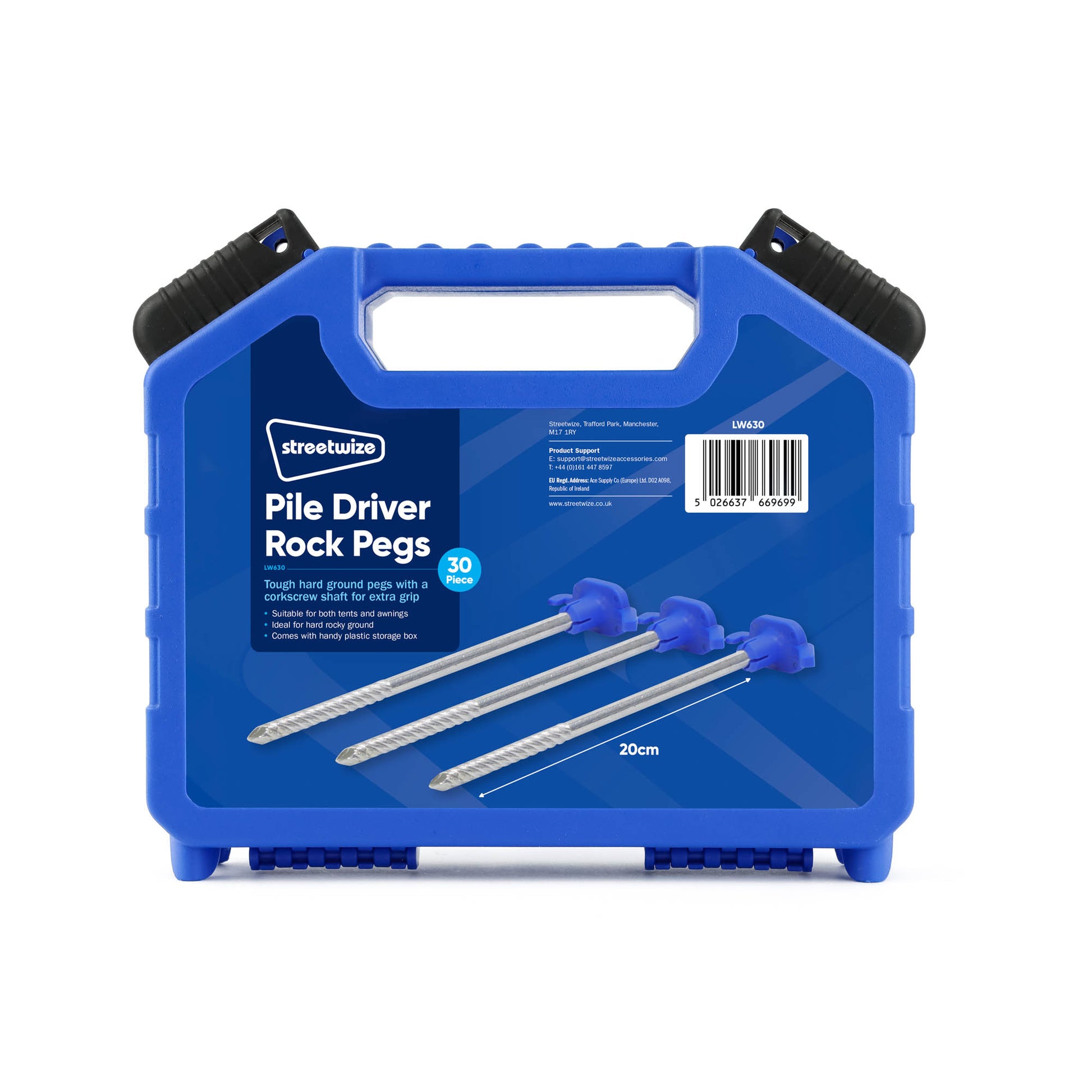 30 Piece Pile Driver Rock Peg Set