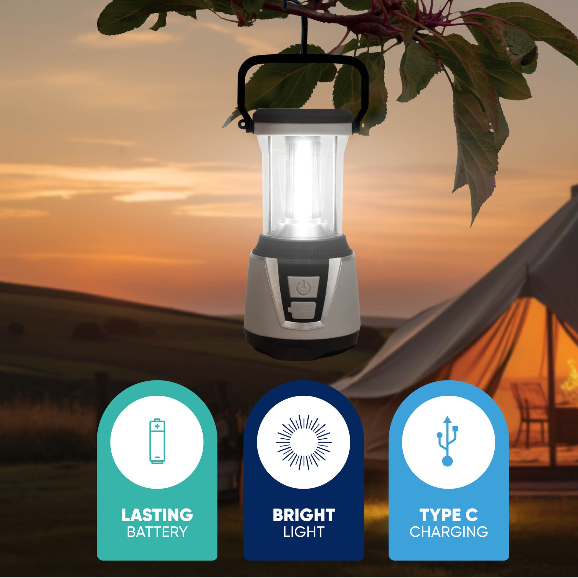 3W Rechargeable Lantern 