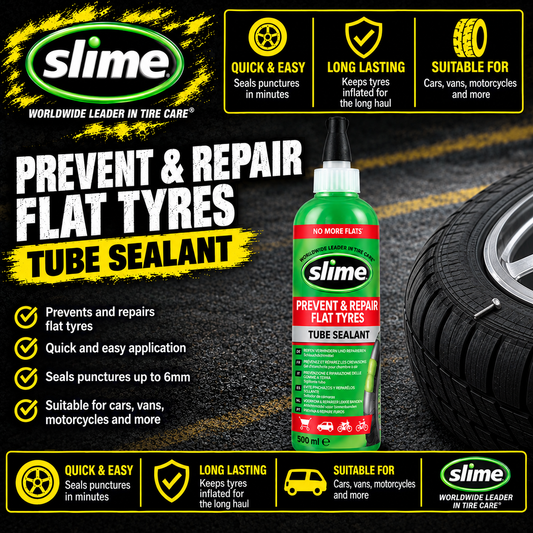 Slime Inner Tube Sealant 237ml – Puncture Prevention & Repair