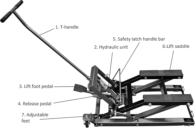 Hydraulic Motorcycle Jack