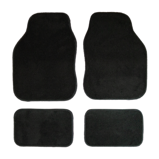 AA Black Deep Pile Plush and Heel-Pad