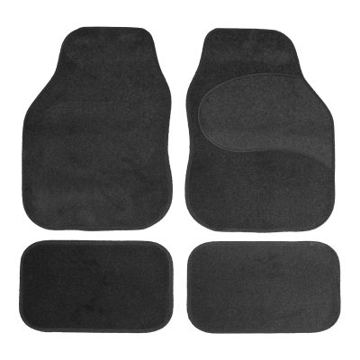 AA Black Deluxe Carpet with Black Heel-Pad