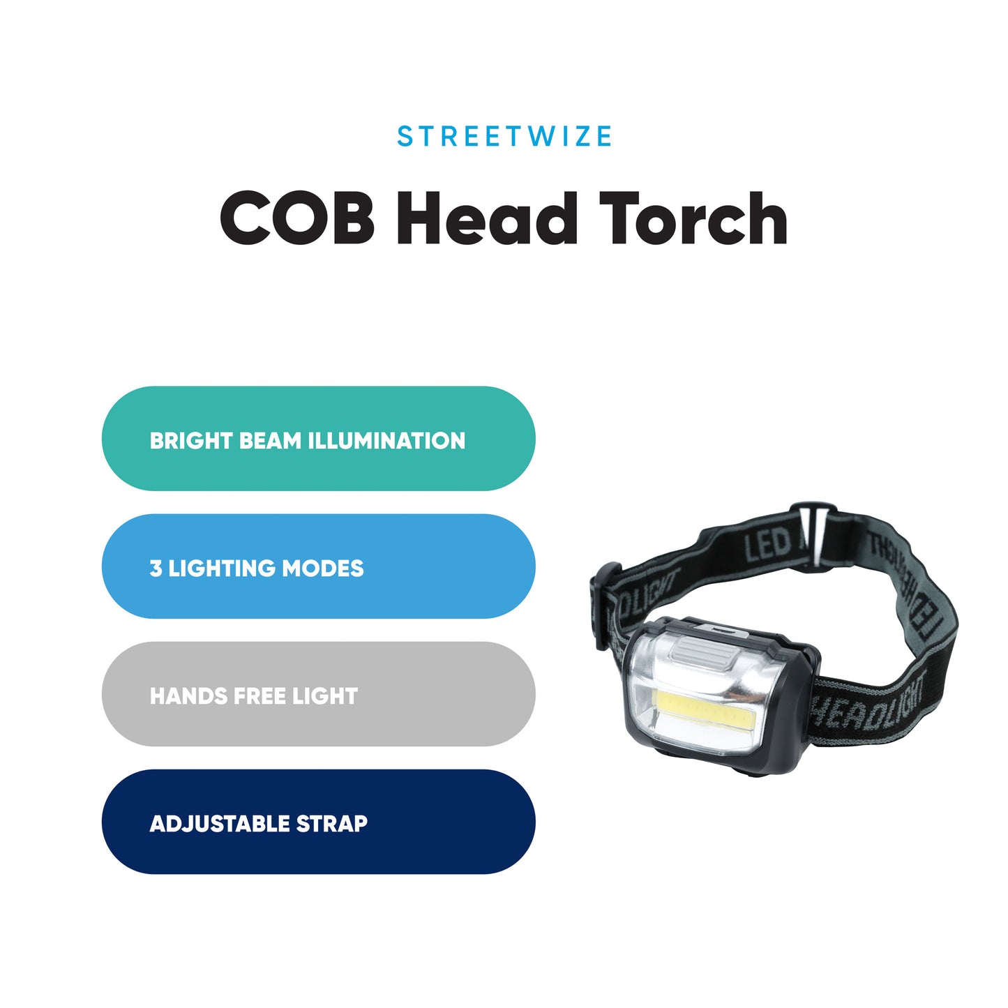 Adjustable Head Torch 
