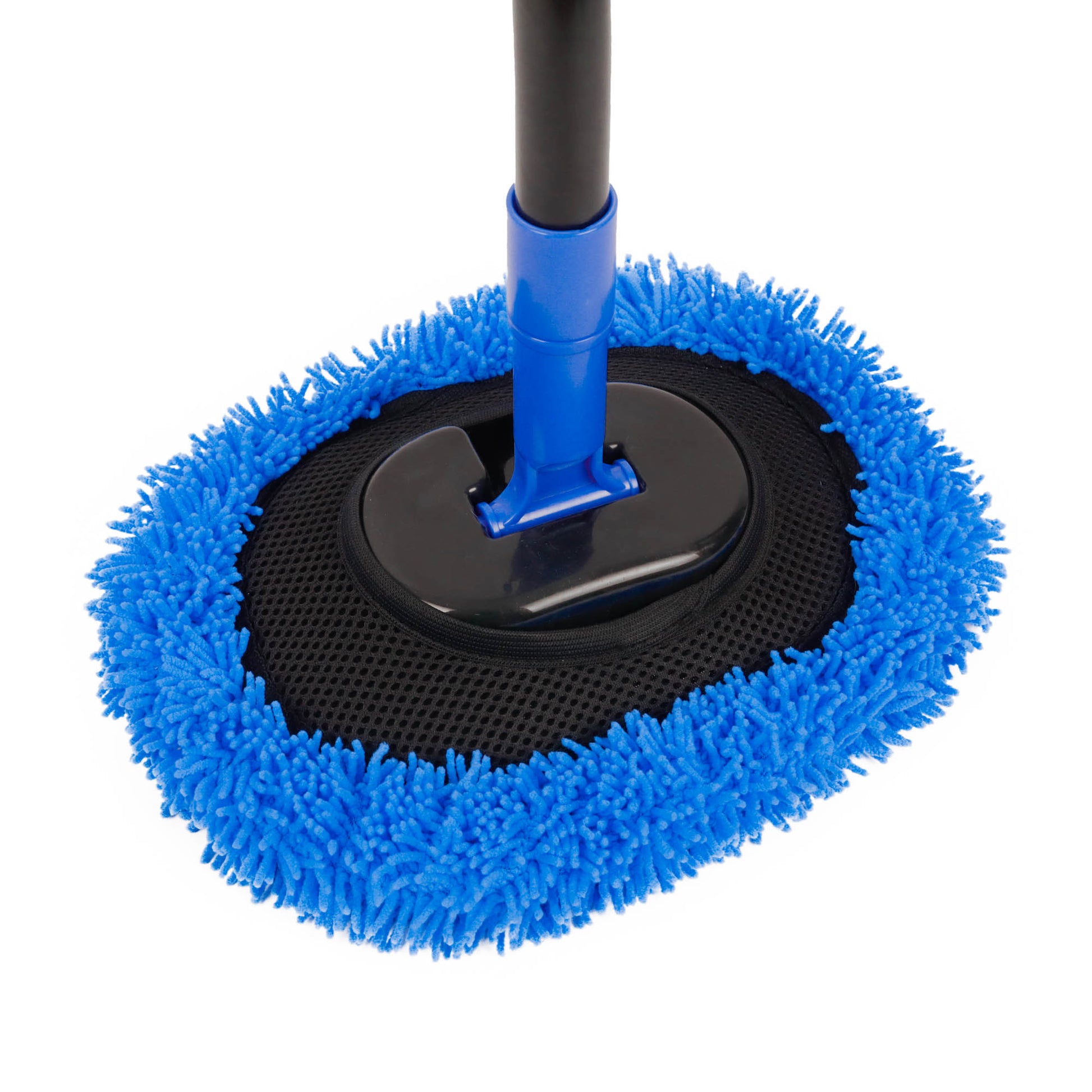 Blue Microfiber Car Cleaning Brush Head 
