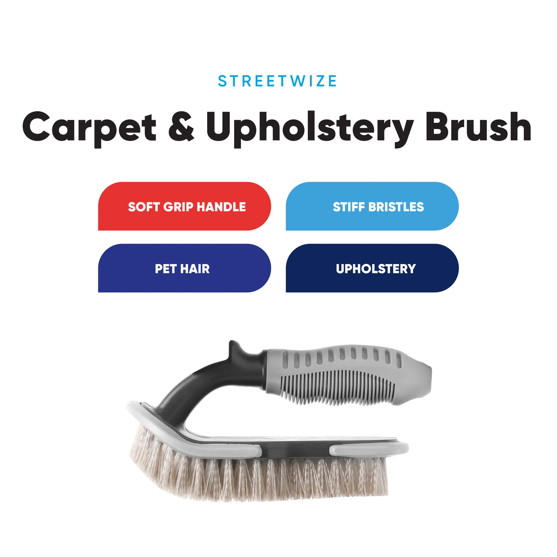 Brush For Carpet Cleaning And Upholstery
