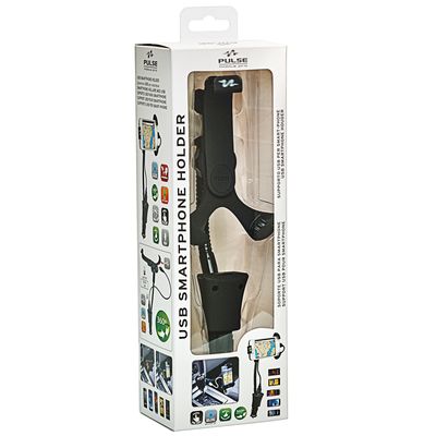 Support Smartphone Pulse USB 12V Holder/Charger 