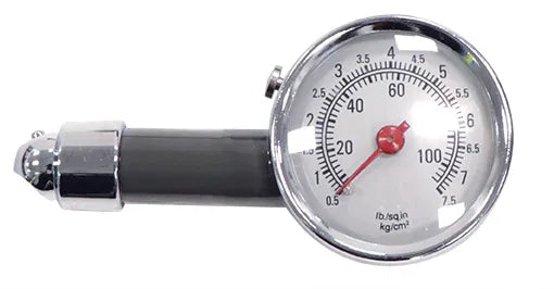 Deluxe Metal Body Analogue Tyre Gauge