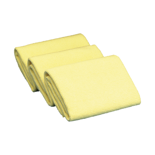 Farecla 3 Yellow Microfiber Cloths 