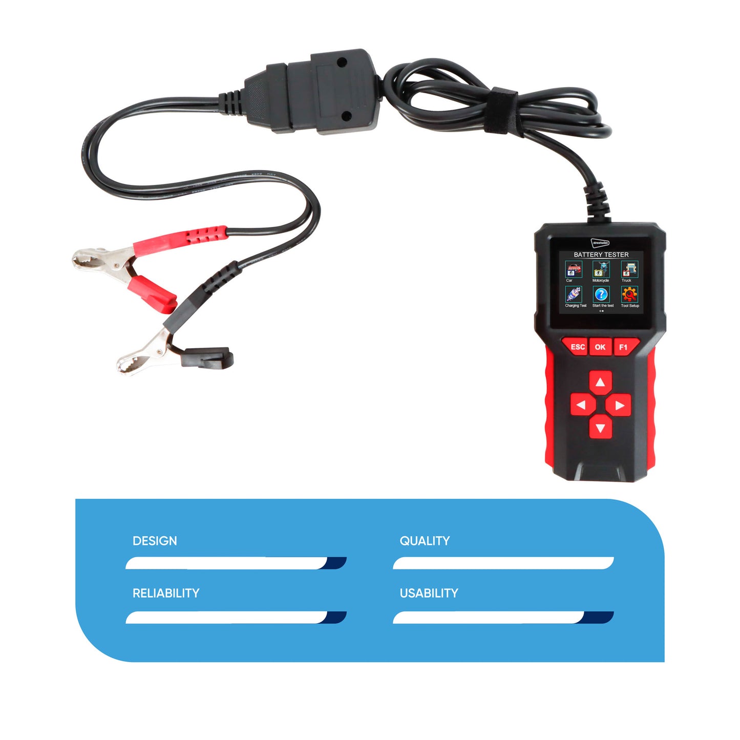 Fault Scanner with Built In battery Tester