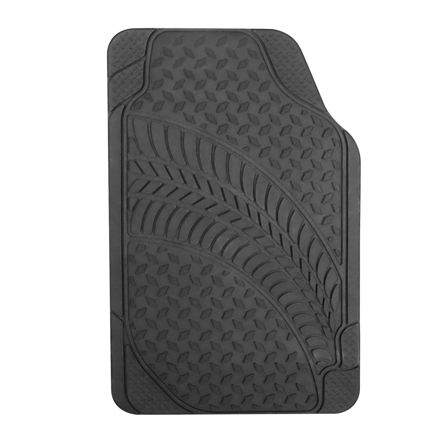Front Tyre Tread Car Mats 