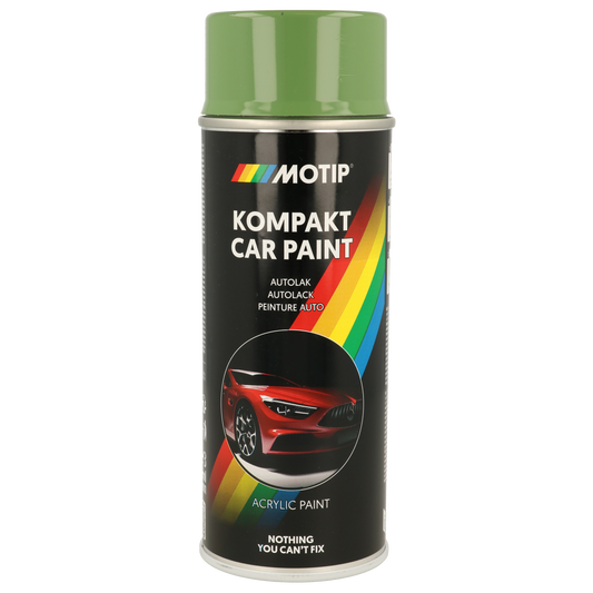 Green Car Motip Kompakt Car Acrylic Paint 