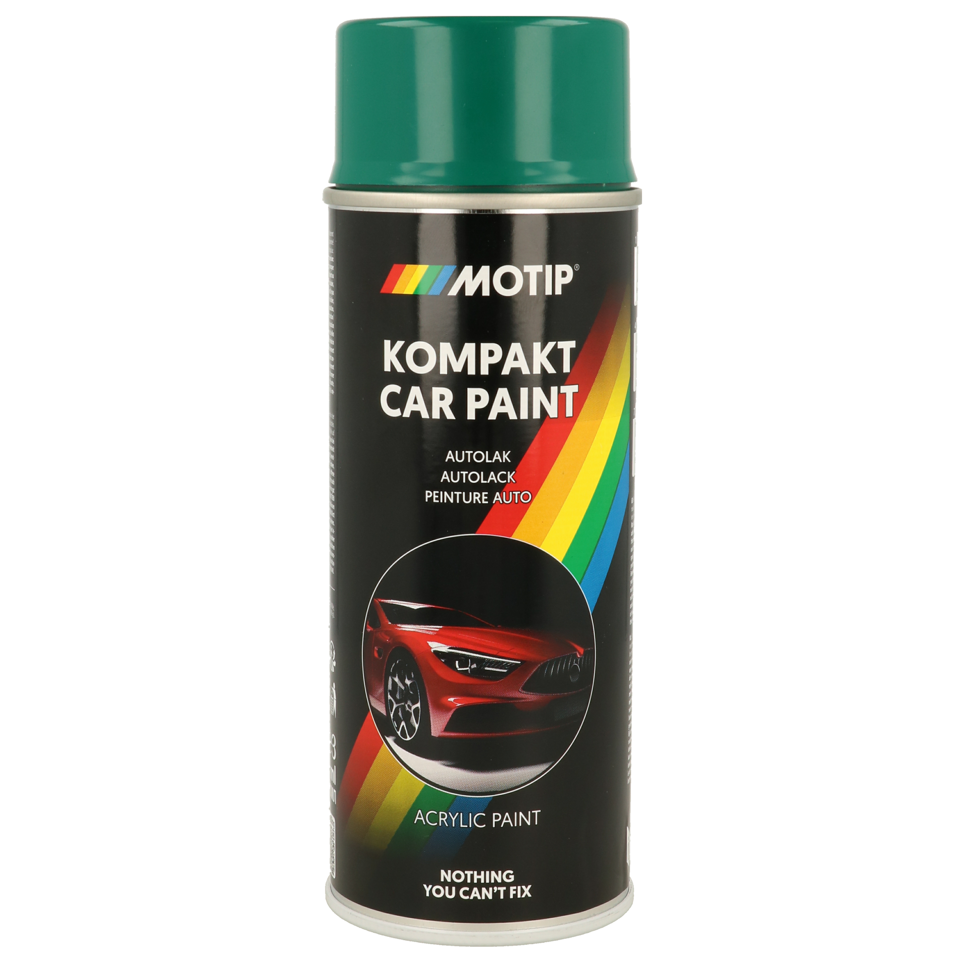 Green Motip Acrylic Car Paint 