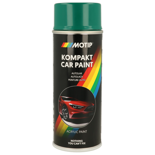 Green Motip Acrylic Car Paint 