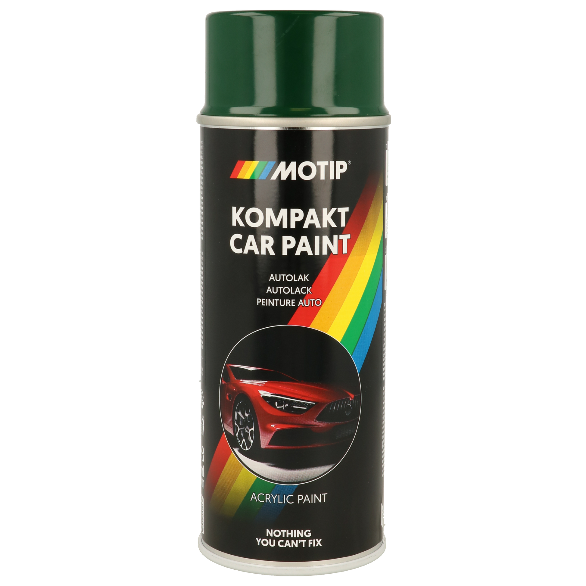 Green Motip Car Paint 