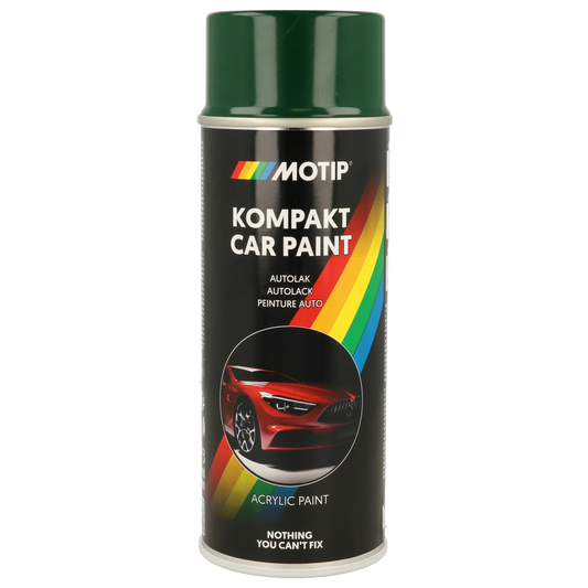 Green Motip Car Paint 
