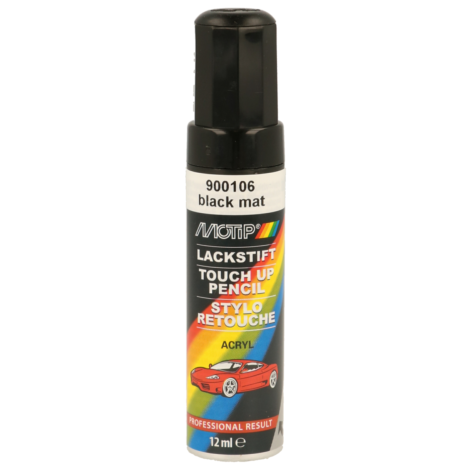 Motip Black Matt Kompakt Touch Up Pencil 