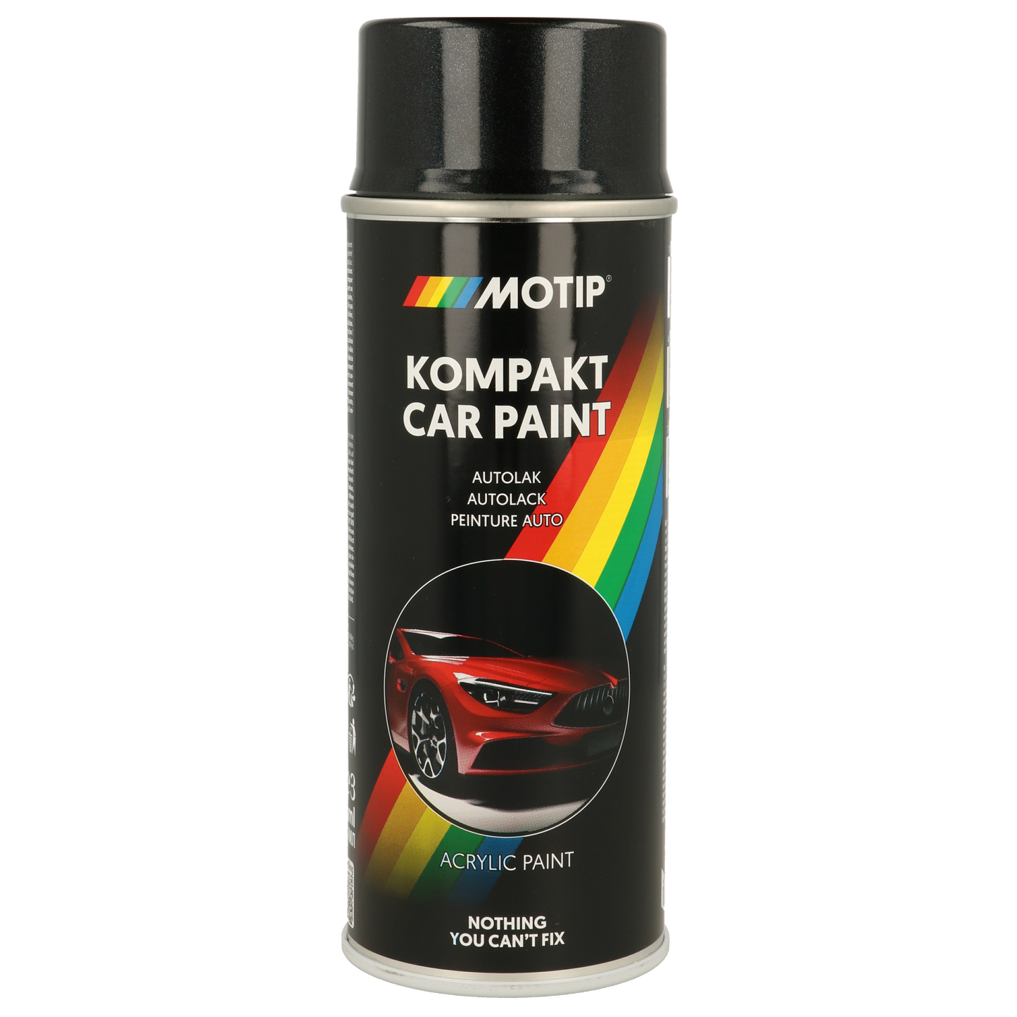 Motip Black Metallic Car Paint 