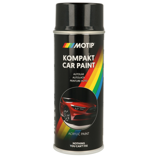 Motip Black Metallic Car Paint 