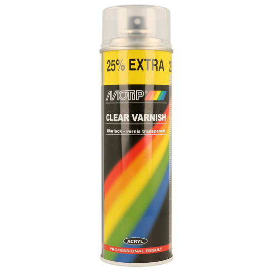 Motip Clear Varnish High Gloss 500ml