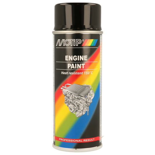 Motip Engine Paint Black Gloss 