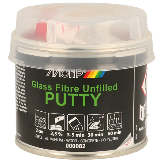 Motip Fibre Putty Unfilled 250 Gr