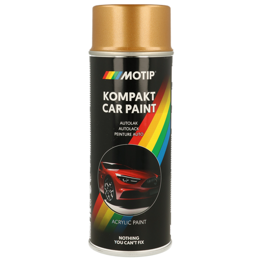 Motip Gold Metallic Car Paint 