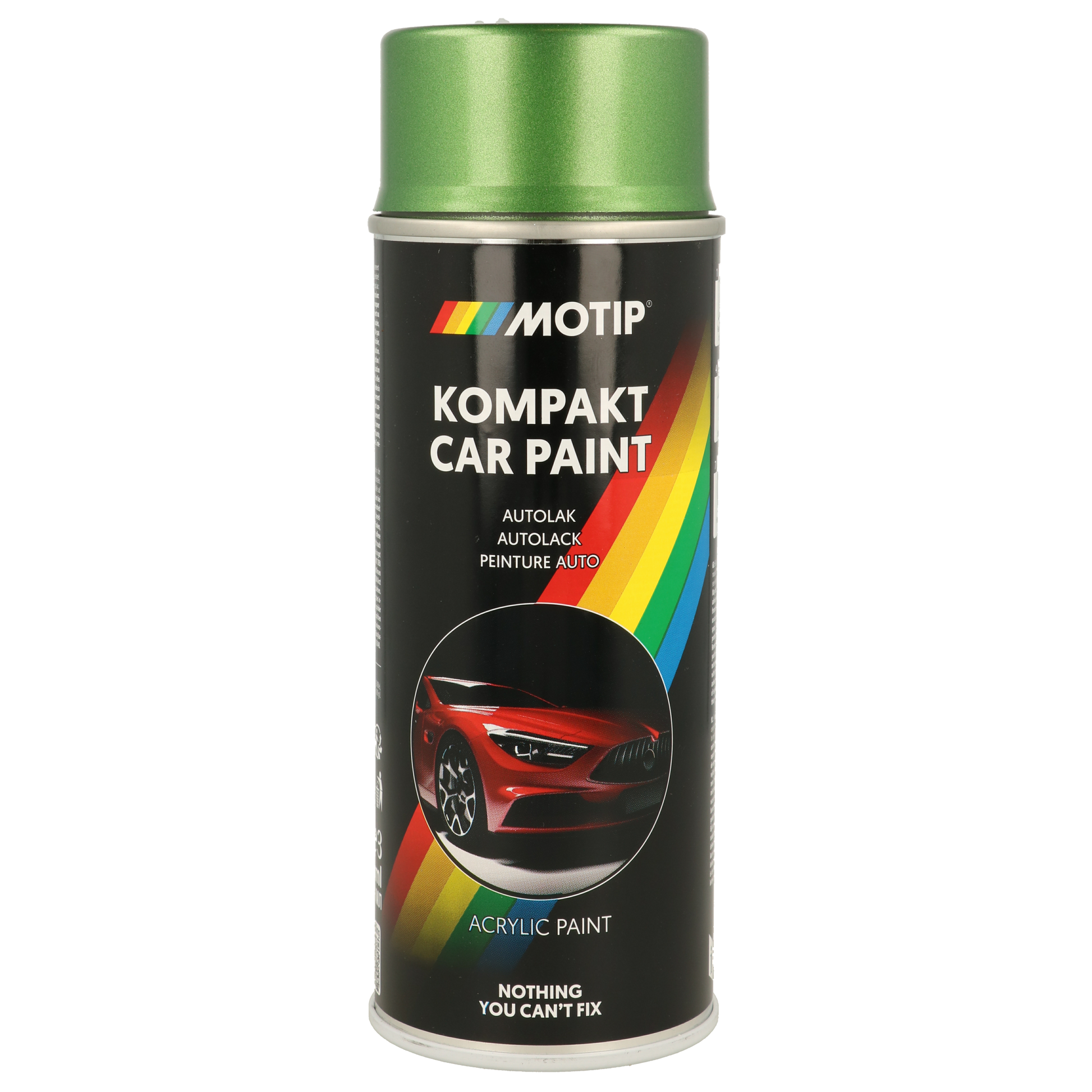 Motip Green Car Spray Paint 